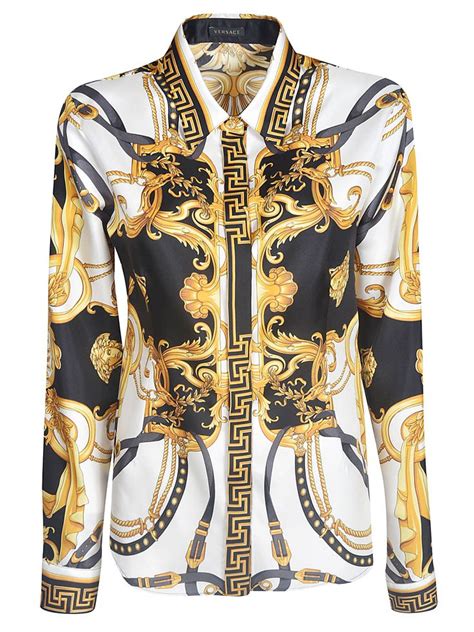 blue versace shirt free shipping|Versace look alike shirts.